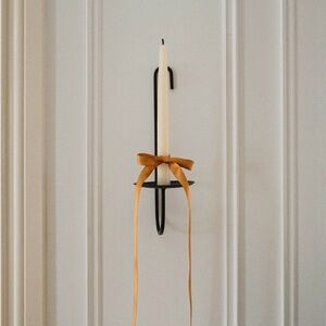 Iron Taper Candle Sconce - SET OF 2 NWT